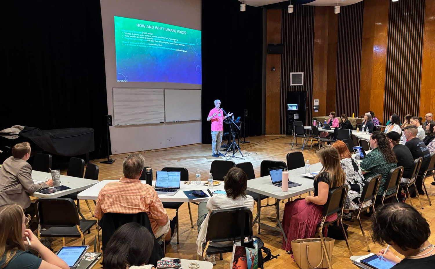 Acoustic Vocal Pedagogy Workshop Brings Leading Scholars to Stetson