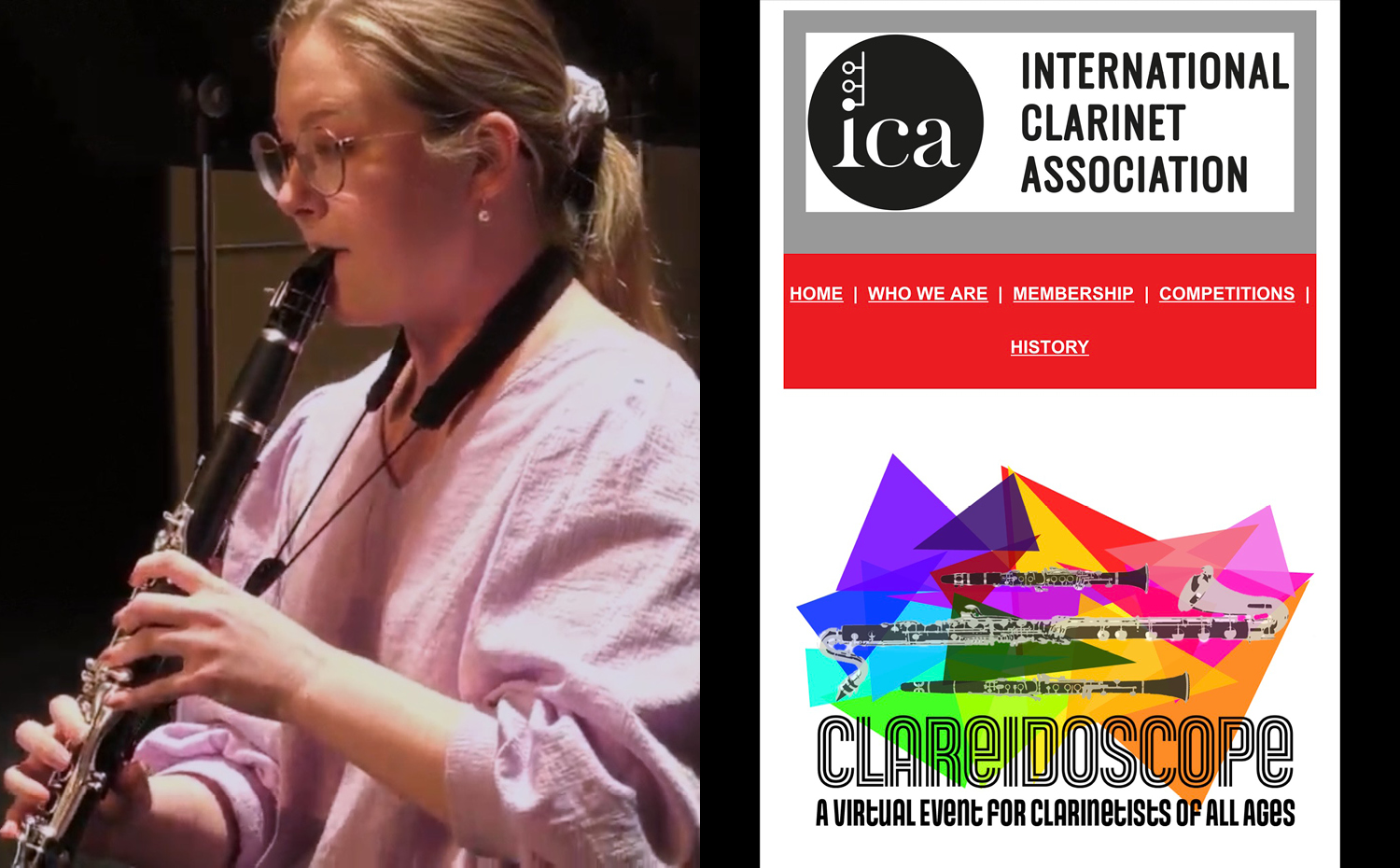 Alumna Clarinetist, Hannah Faircloth, Presents Research At Clareidoscope