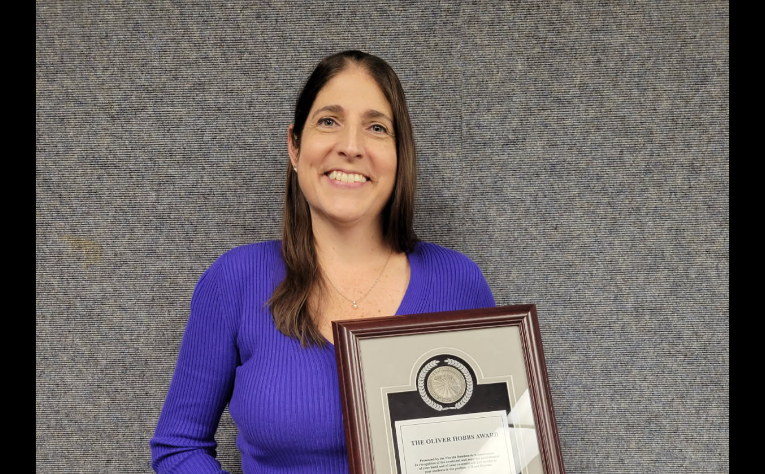 Alumna Kerry Waldo Receives FBA Oliver Hobbs Award