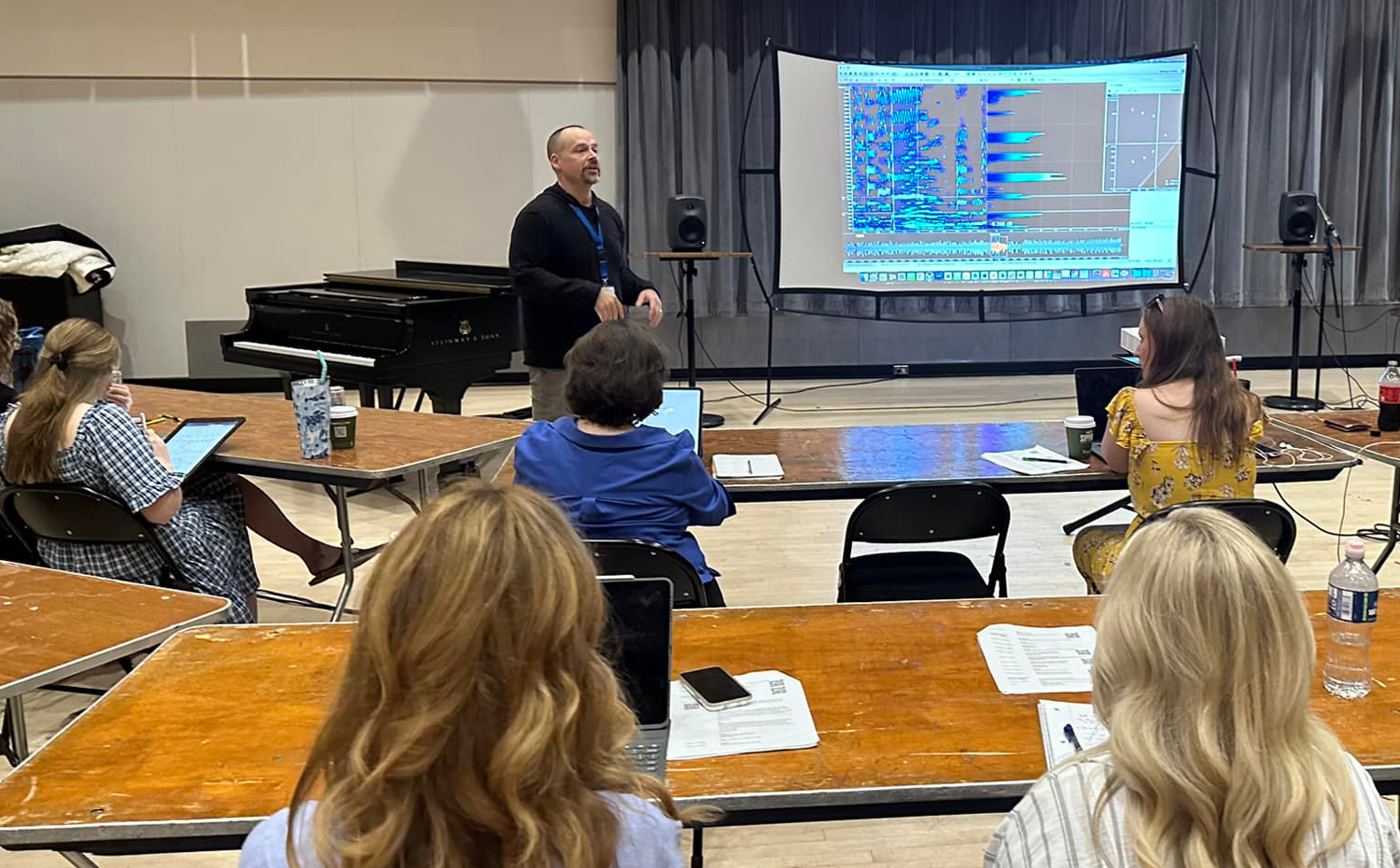 Chadley Ballantyne a Co-instructor for the 2023 Acoustic Vocal Pedagogy Workshop