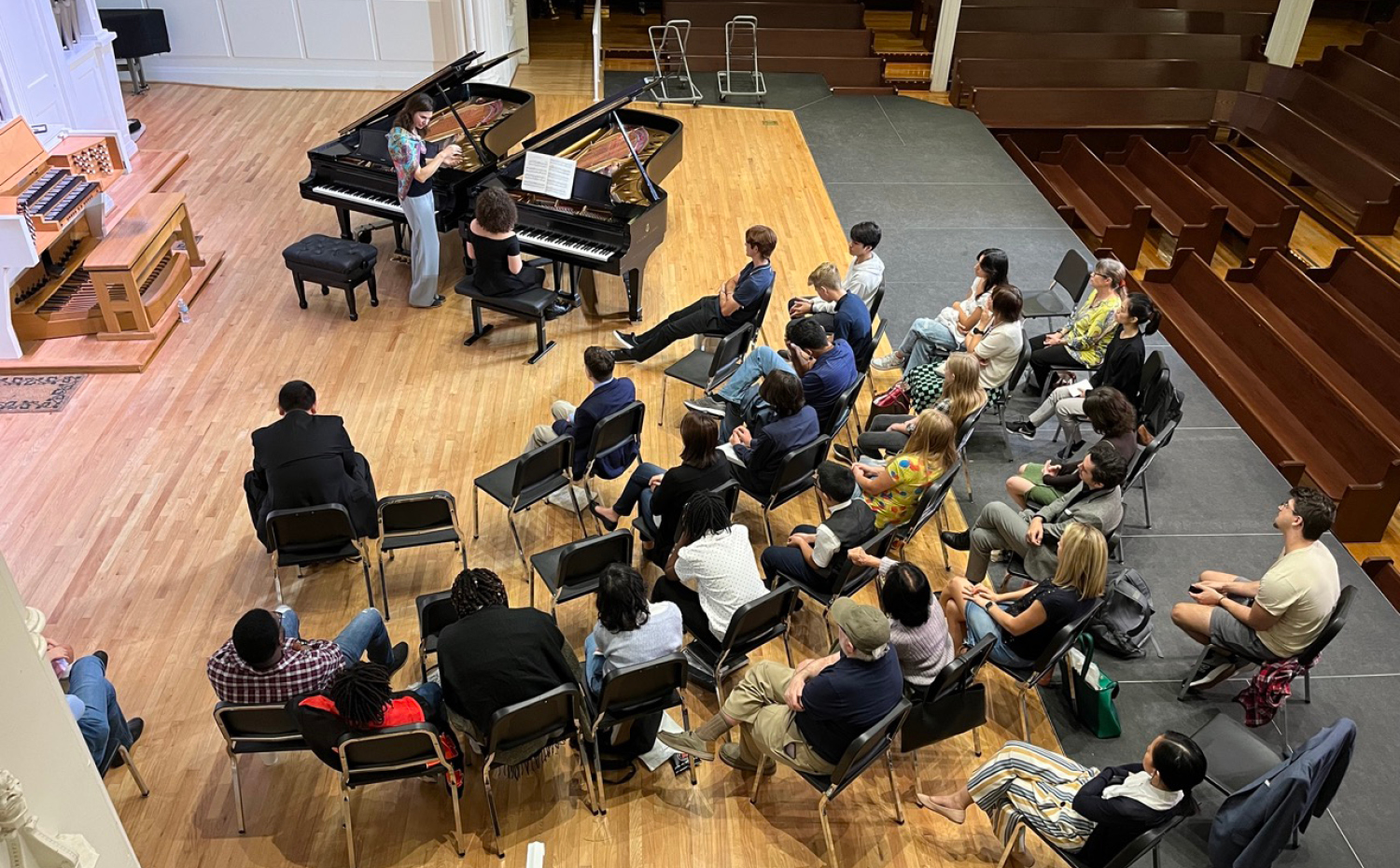 Dr. Sean Kennard And The Keyboard Area Host Stetson’s First Annual Piano Day