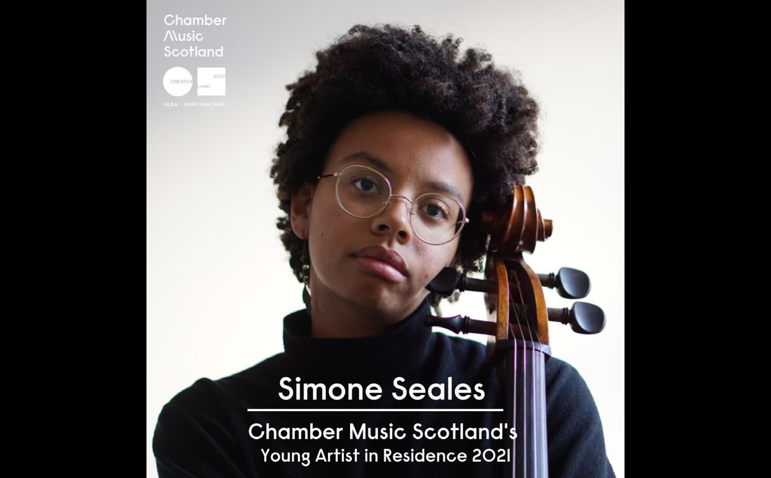 Alumnus Simone Seales named Chamber Music Scotland’s inaugural Young Artist in Residence