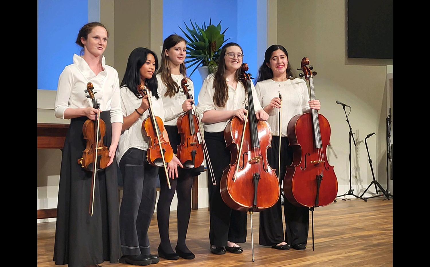 Emma Stoughton and Angelina Barbosa Participate in the Charleston Chamber Music Intensive