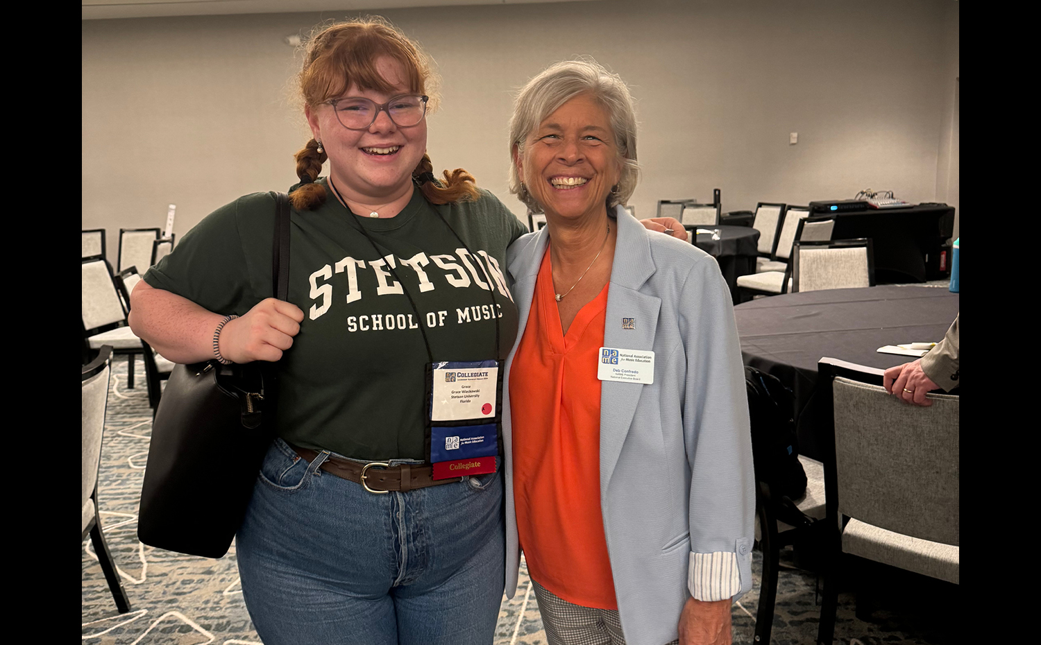 Grace Wieckowski Attends the NAfME Collegiate Leadership and Advocacy Summit