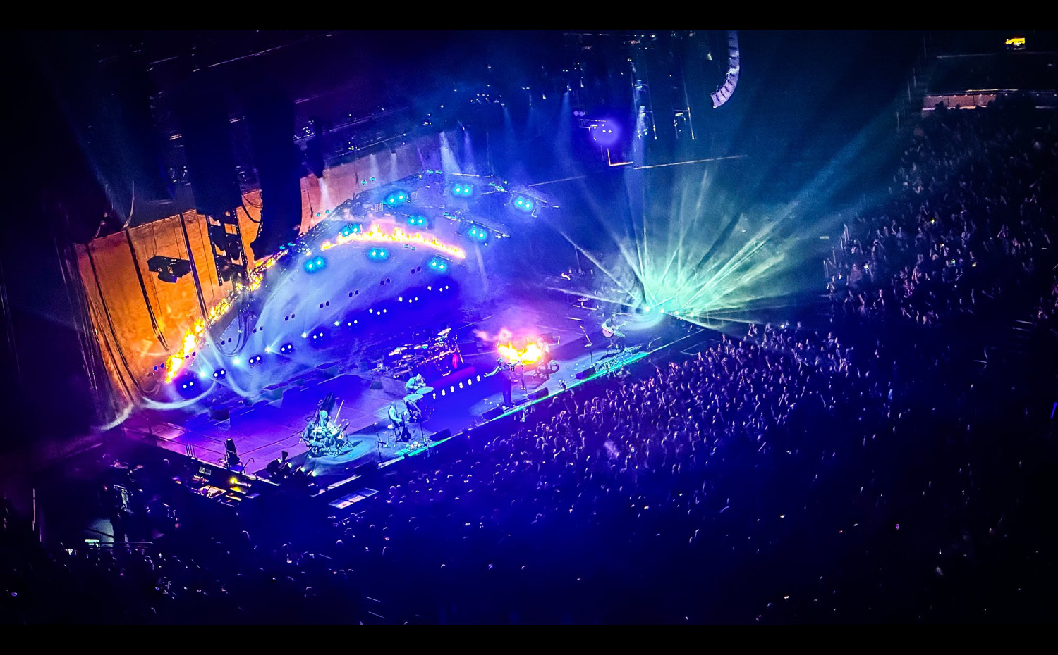 Jamie Clark Performs with Disturbed at the Kia Center