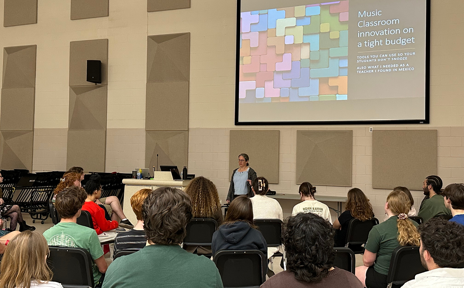 Mexican Music Educator Shares Experiences with Stetson Music Ed Students