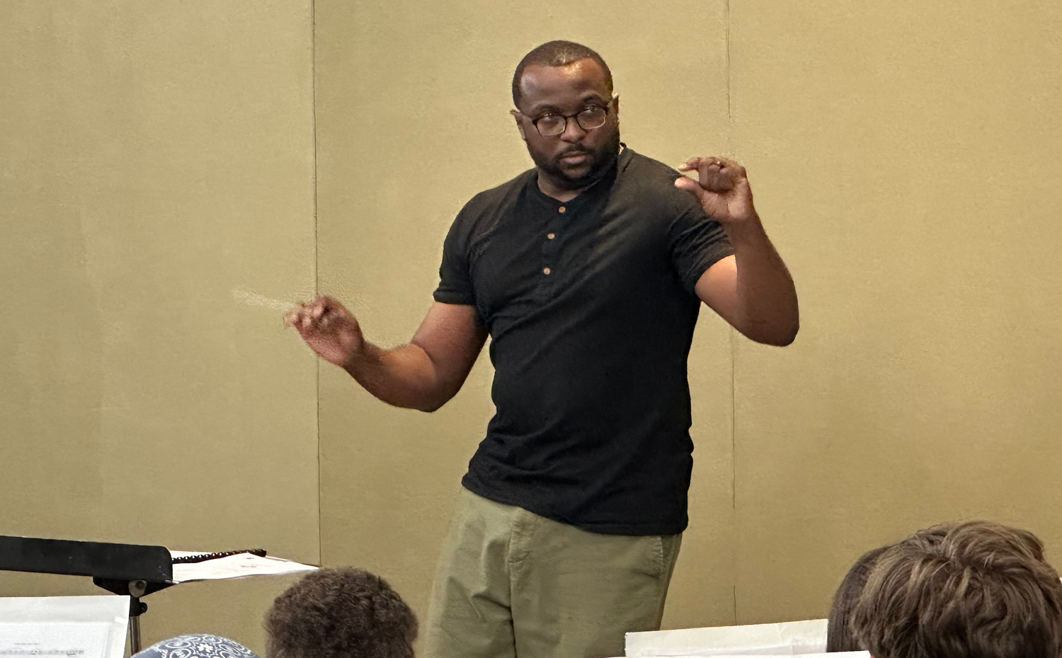 New Director of Bands, Dr. Chandler Wilson, Conducts at Florida Bandmasters Association Summer Conference