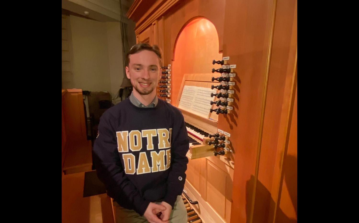 Nicholas Schefstad Receives Full Scholarship To Pursue Graduate Studies at The University Of Notre Dame
