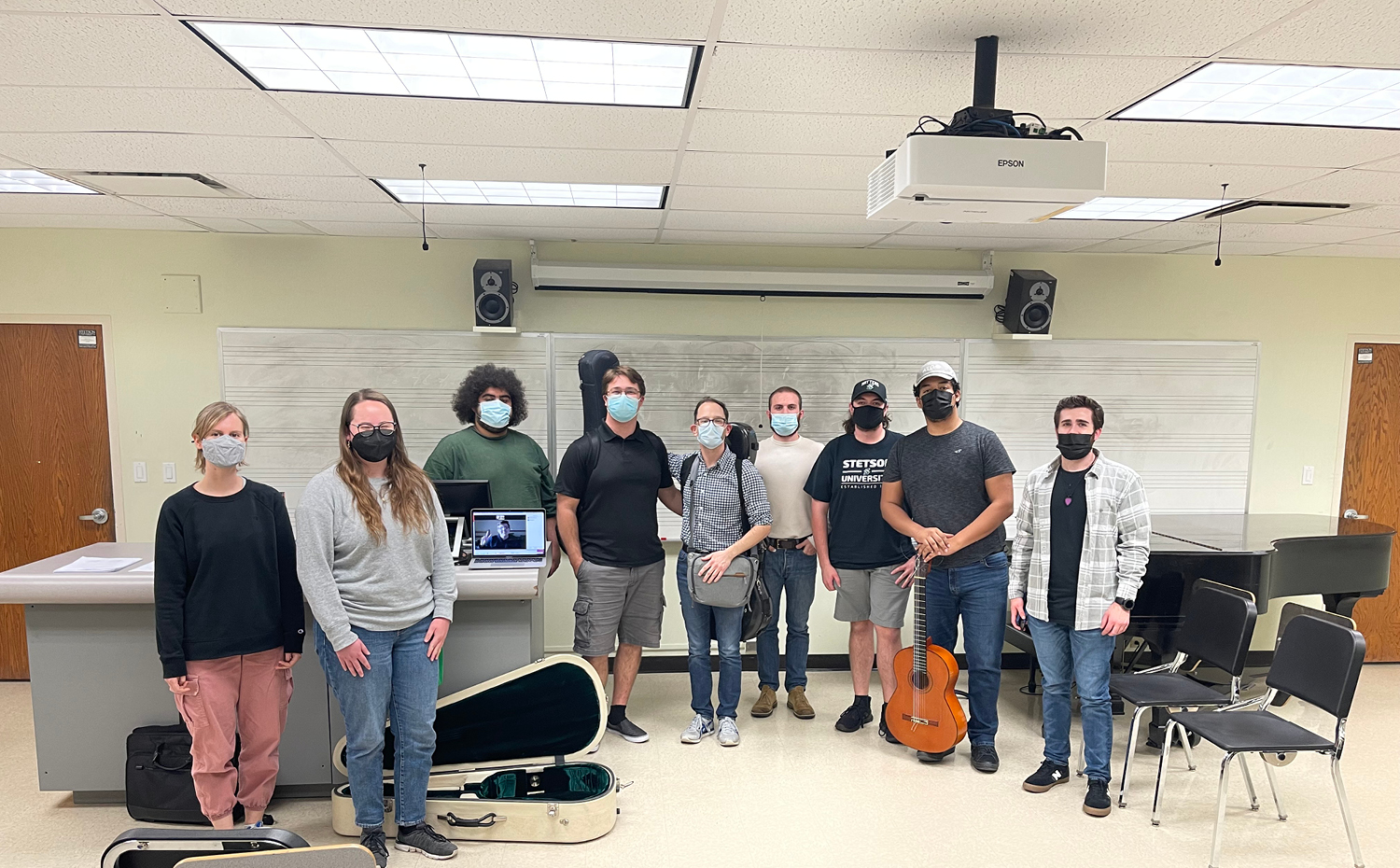 Stetson Guitar Area Receives Generous Donation