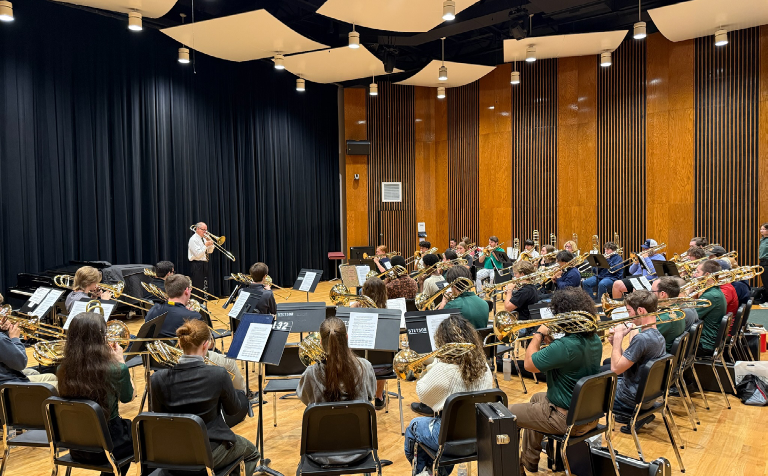 Stetson Trombone Studio Hosts a Triumphant 2nd Annual Trombone Day
