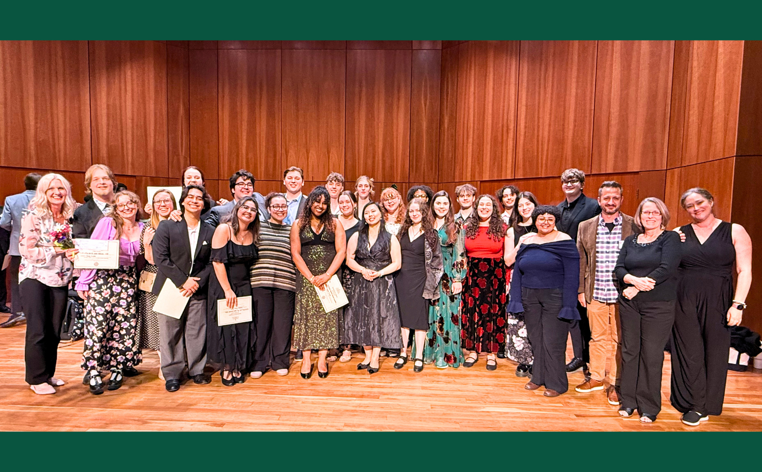 Stetson Voice Students Shine at Regional Singing Competition