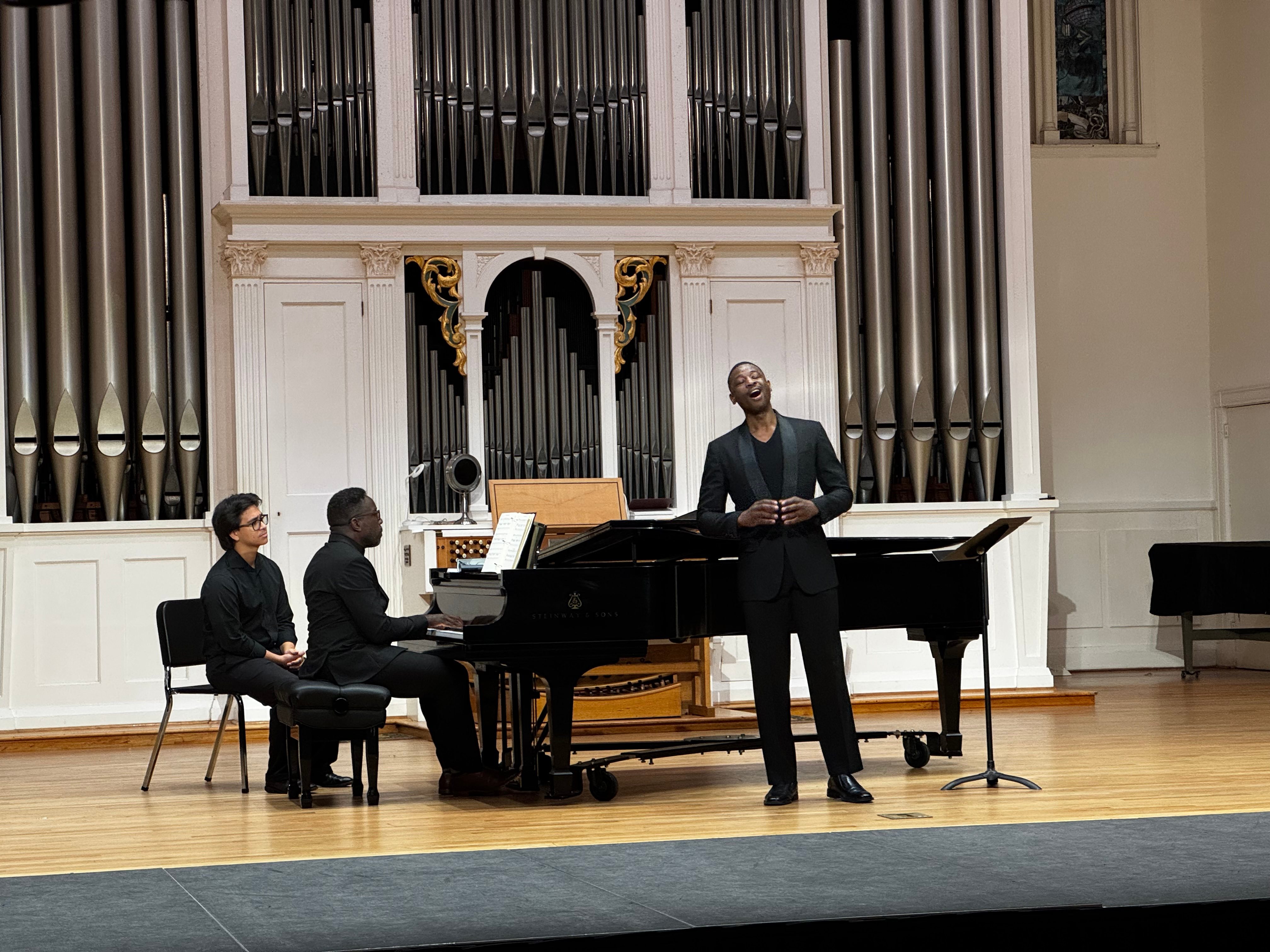 Edward Washington II and Timothy Amukele Return to Stetson for Guest Artist Visit