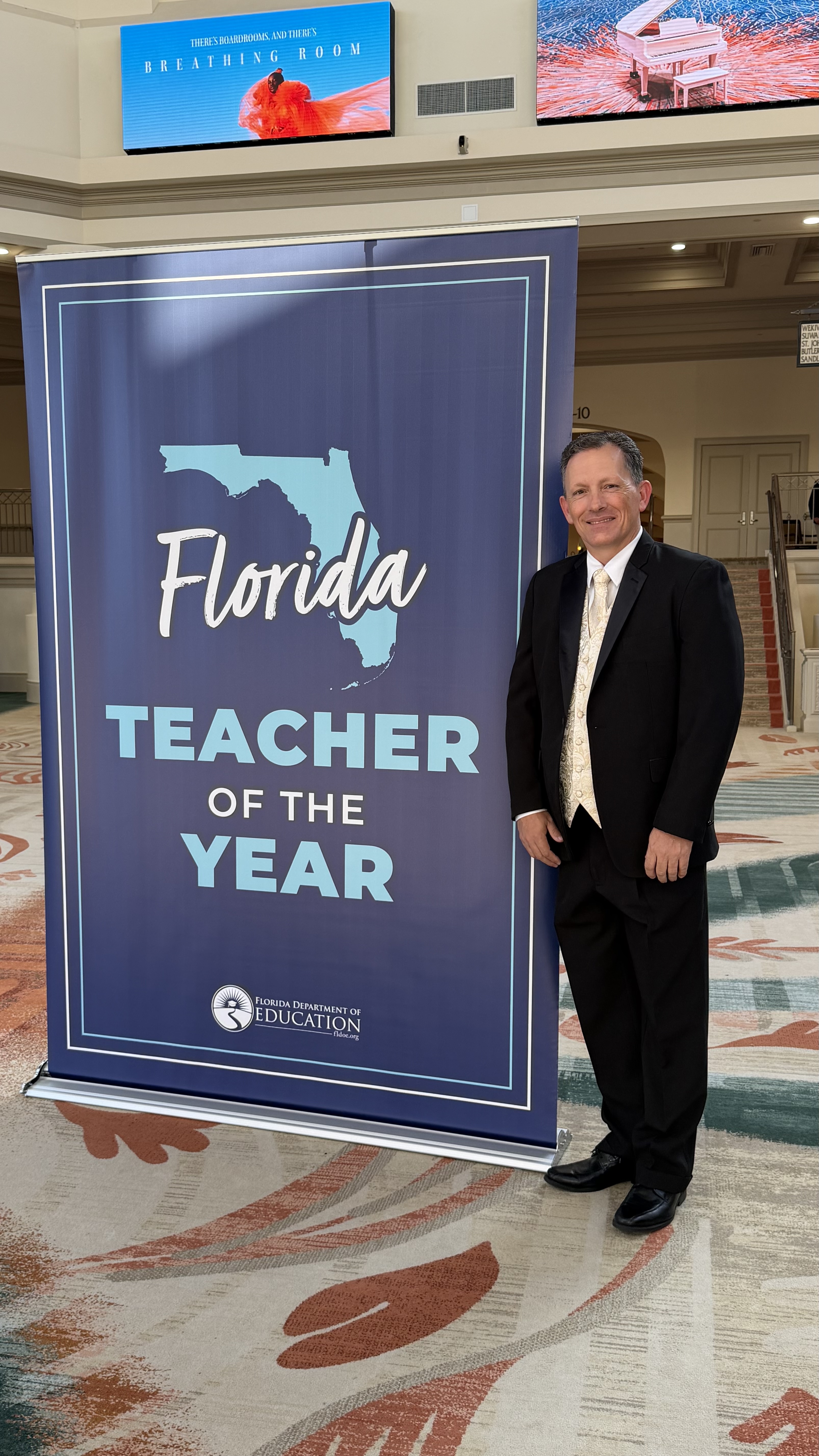 Joseph Harrin selected as Hernando County School District Teacher of the Year — additional photo